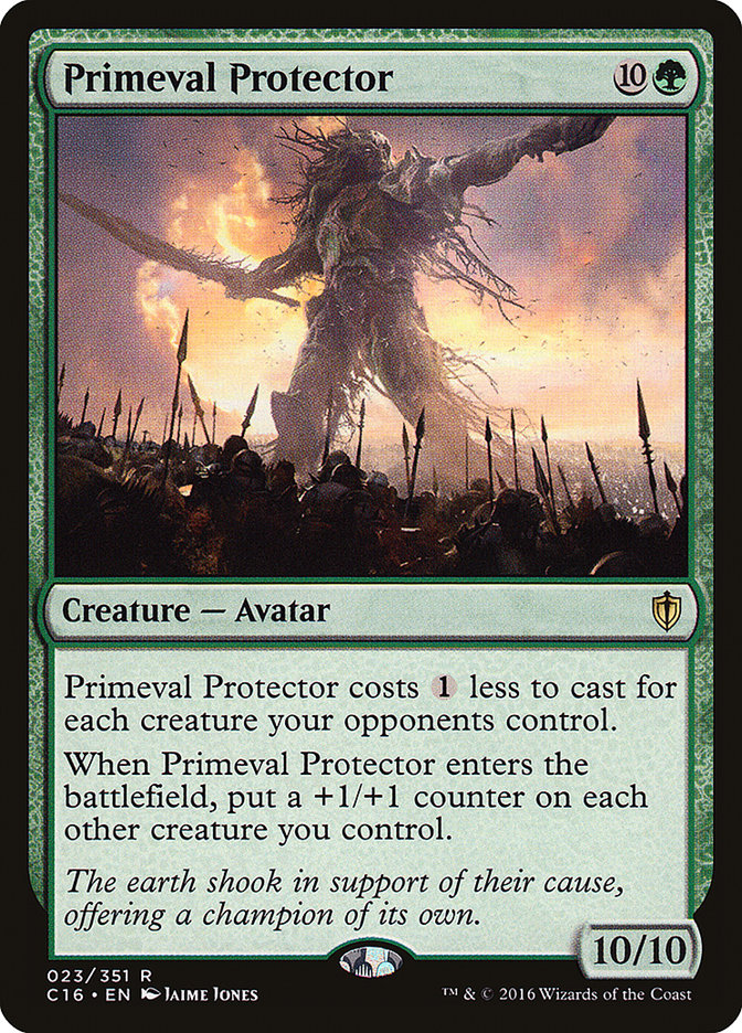 Primeval Protector [Commander 2016] - Devastation Store | Devastation Store