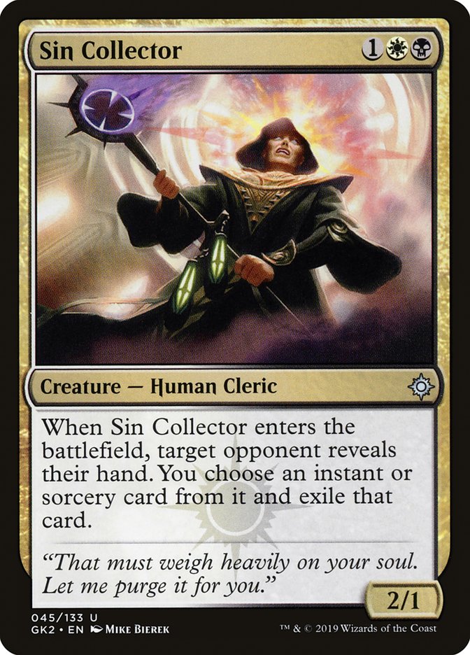 Sin Collector [Ravnica Allegiance Guild Kit] | Devastation Store