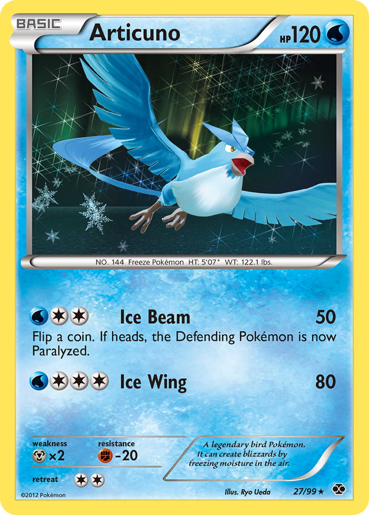 Articuno (27/99) [Black & White: Next Destinies] | Devastation Store