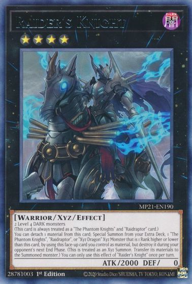 Raider's Knight [MP21-EN190] Rare | Devastation Store