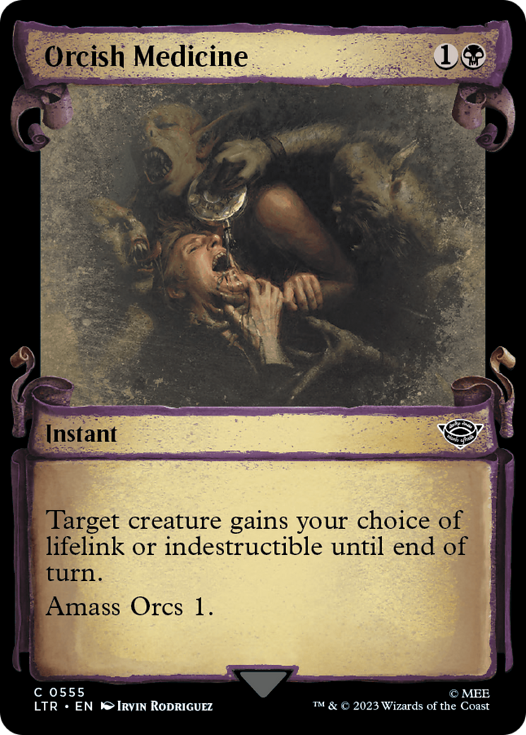 Orcish Medicine [The Lord of the Rings: Tales of Middle-Earth Showcase Scrolls] | Devastation Store