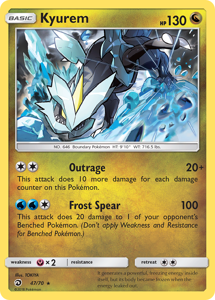 Kyurem (47/70) [Sun & Moon: Dragon Majesty] | Devastation Store