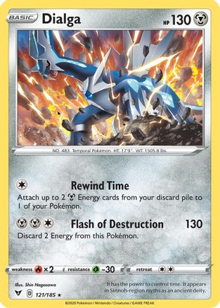 Dialga (121/185) (Theme Deck Exclusive) [Sword & Shield: Vivid Voltage] | Devastation Store