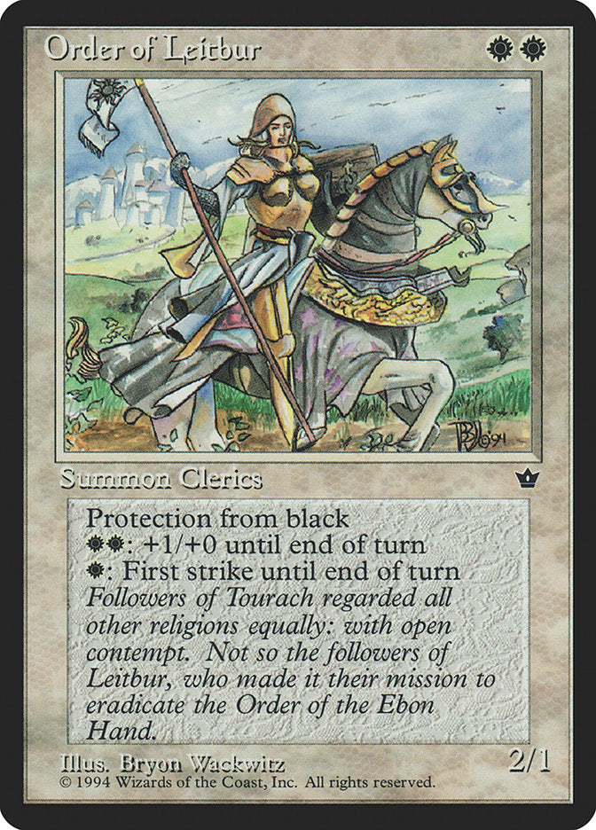 Order of Leitbur (Horse Facing Right) [Fallen Empires] | Devastation Store