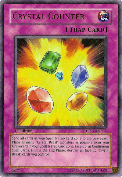 Crystal Counter [DP07-EN024] Ultra Rare | Devastation Store