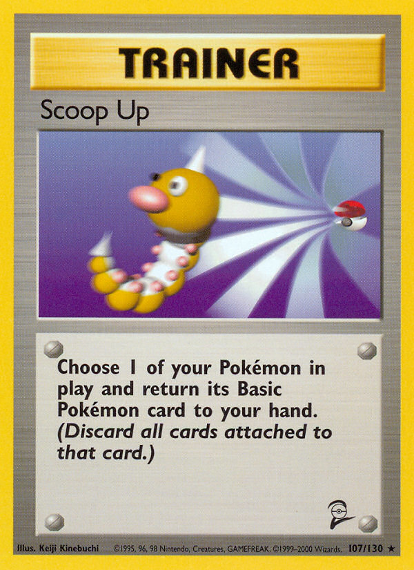 Scoop Up (107/130) [Base Set 2] | Devastation Store