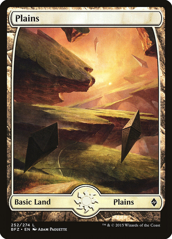 Plains (252) [Battle for Zendikar] - Devastation Store | Devastation Store