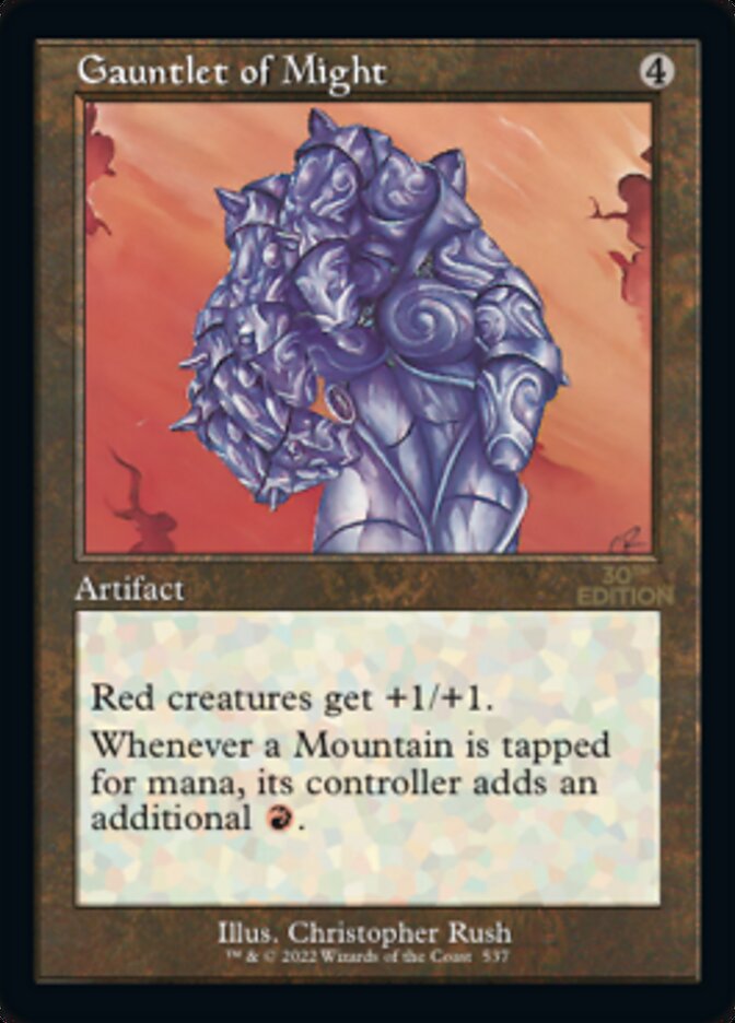 Gauntlet of Might (Retro) [30th Anniversary Edition] | Devastation Store