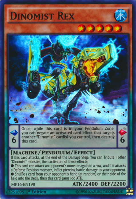 Dinomist Rex [MP16-EN198] Super Rare | Devastation Store