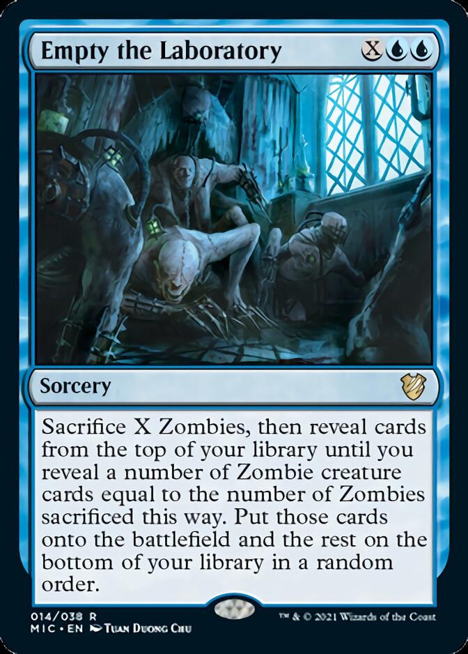 Empty the Laboratory [Innistrad: Midnight Hunt Commander] | Devastation Store