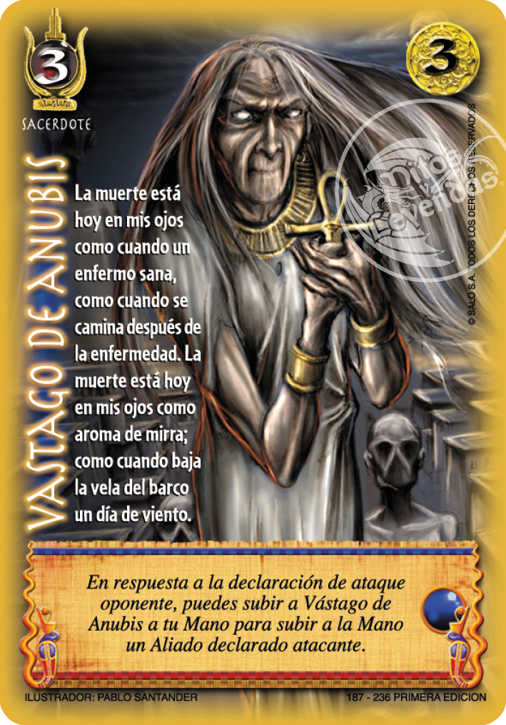 Vastago de Anubis, Leyendas - Devastation Store | Devastation Store