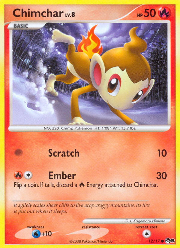 Chimchar (12/17) [POP Series 8] | Devastation Store