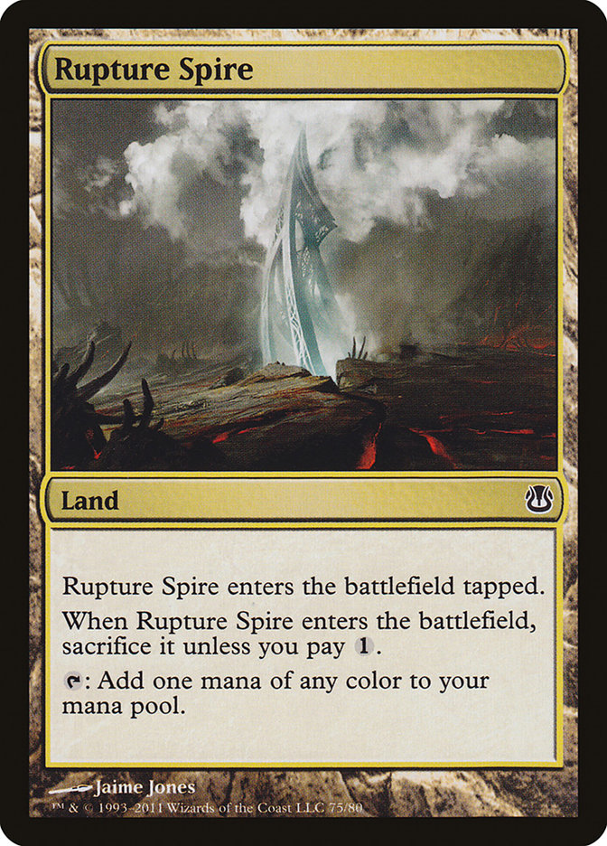 Rupture Spire [Duel Decks: Ajani vs. Nicol Bolas] | Devastation Store