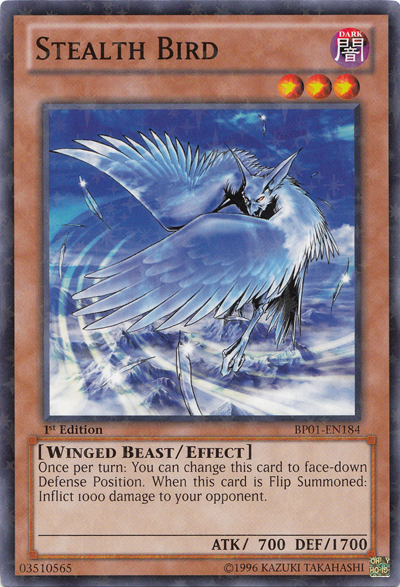 Stealth Bird [BP01-EN184] Starfoil Rare | Devastation Store