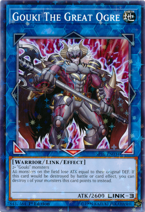 Gouki The Great Ogre [SP18-EN034] Starfoil Rare | Devastation Store