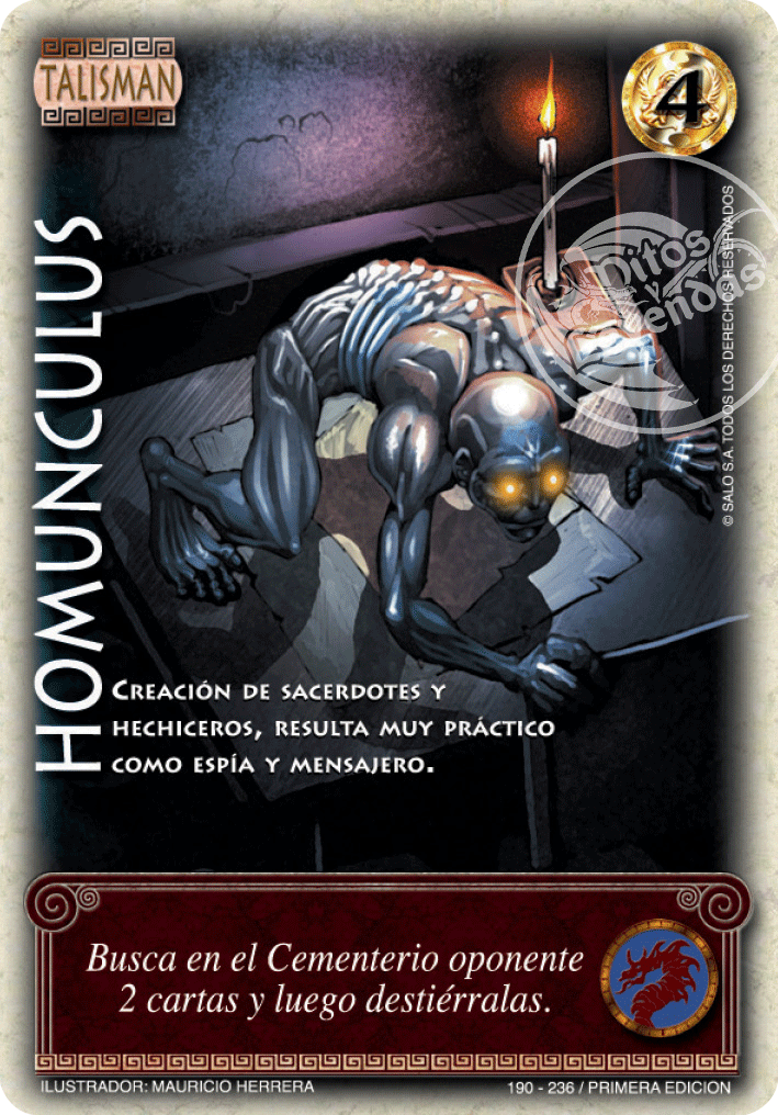 Homunculus, Leyendas - Devastation Store | Devastation Store