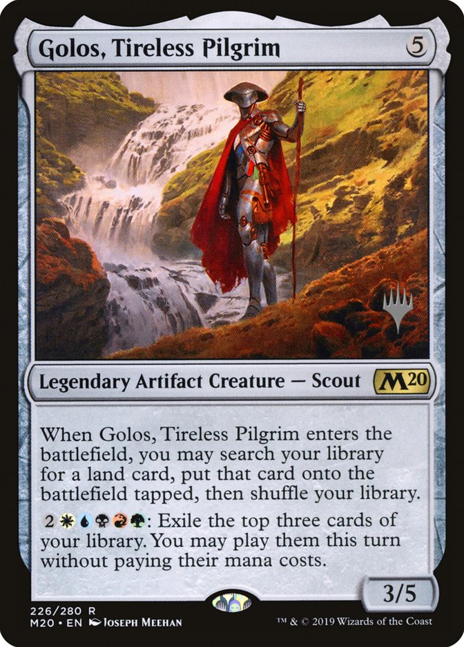 Golos, Tireless Pilgrim (Promo Pack) [Core Set 2020 Promos] | Devastation Store