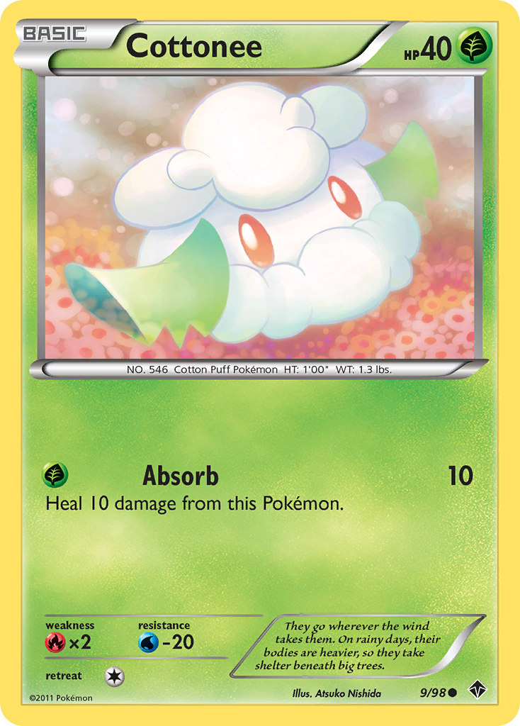 Cottonee (9/98) [Black & White: Emerging Powers] | Devastation Store