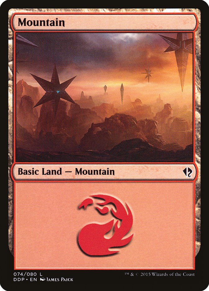 Mountain (74) [Duel Decks: Zendikar vs. Eldrazi] - Devastation Store | Devastation Store