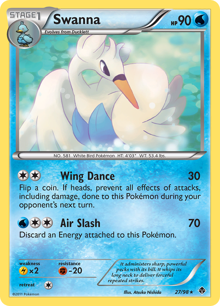 Swanna (27/98) [Black & White: Emerging Powers] | Devastation Store