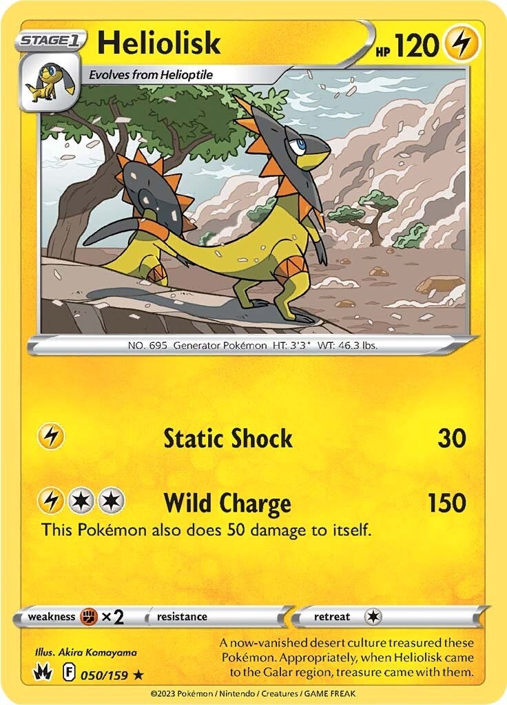 Heliolisk (050/159) [Sword & Shield: Crown Zenith] | Devastation Store