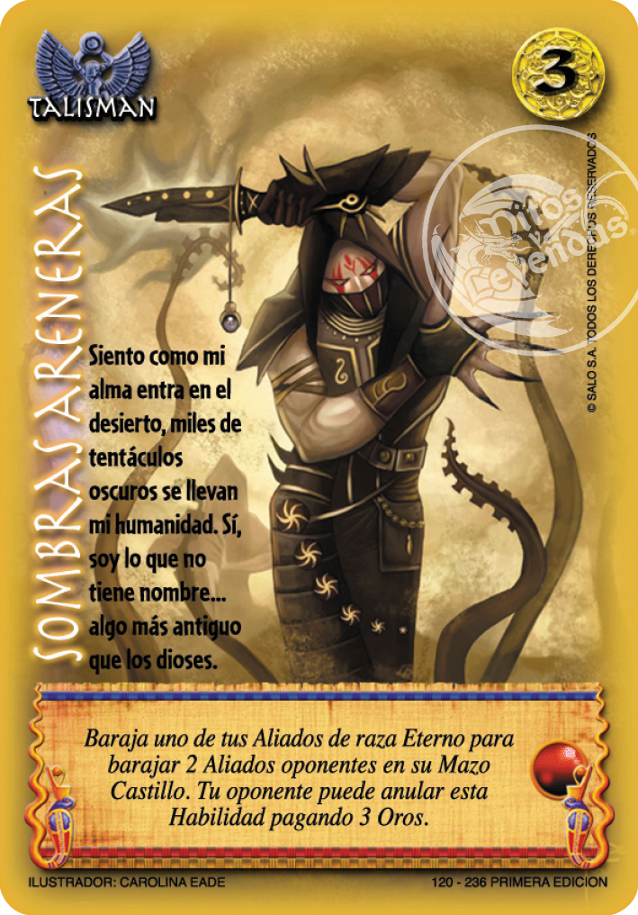 Sombras Areneras, Leyendas - Devastation Store | Devastation Store