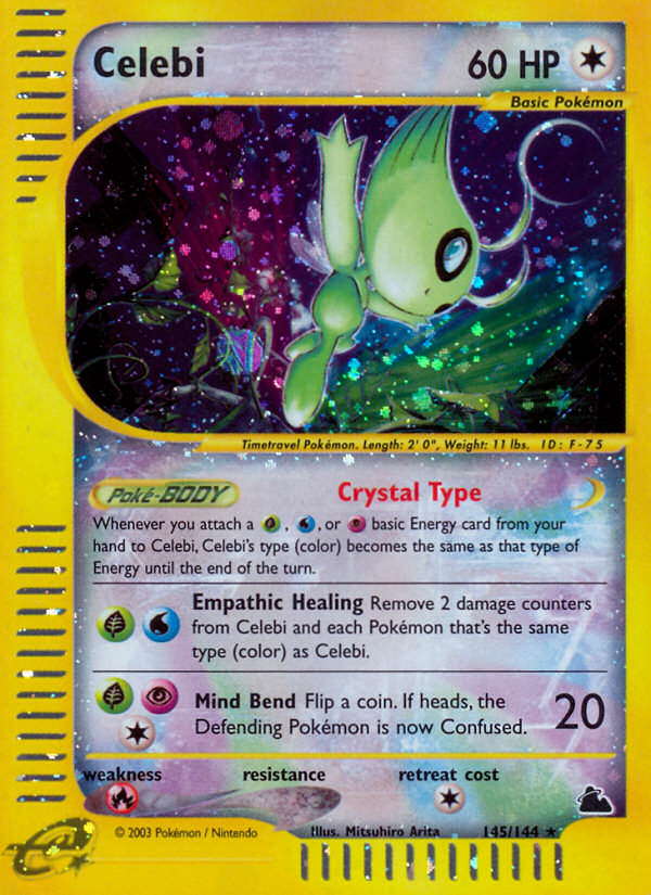 Celebi (145/144) [Skyridge] | Devastation Store