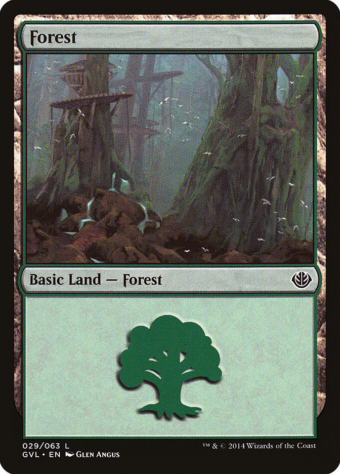 Forest (29) (Garruk vs. Liliana) [Duel Decks Anthology] | Devastation Store