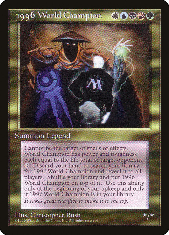 1996 World Champion [Celebration Cards] | Devastation Store