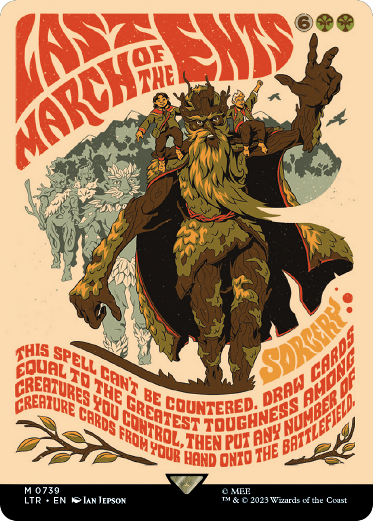 Last March of the Ents (Borderless Poster) [The Lord of the Rings: Tales of Middle-Earth] | Devastation Store