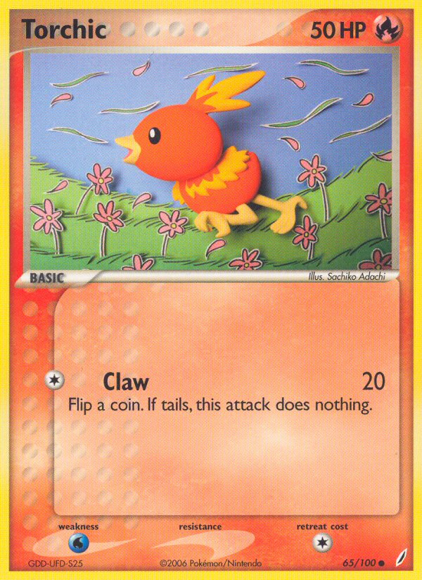 Torchic (65/100) [EX: Crystal Guardians] | Devastation Store
