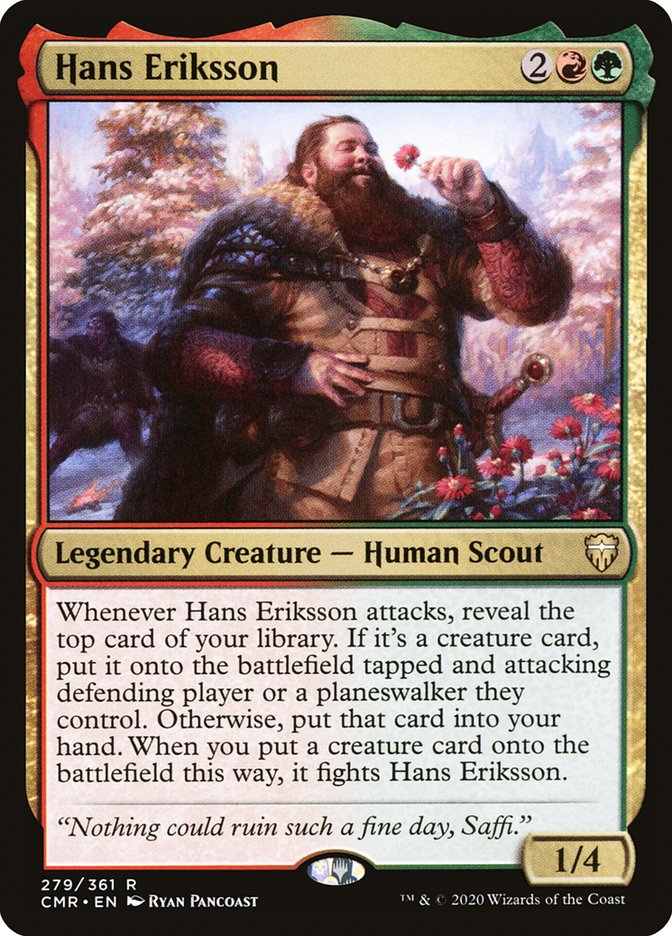 Hans Eriksson [Commander Legends] | Devastation Store