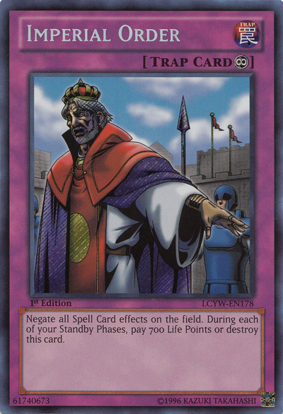 Imperial Order [LCYW-EN178] Secret Rare | Devastation Store