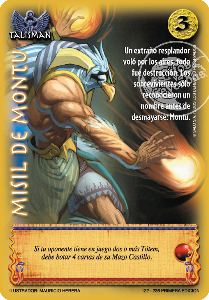 Misil de Montu, Leyendas - Devastation Store | Devastation Store