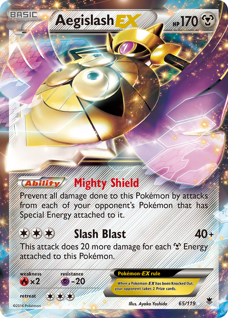 Aegislash EX (65/119) [XY: Phantom Forces] | Devastation Store