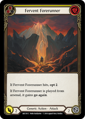 Fervent Forerunner (Yellow) [ARC183-C] 1st Edition Rainbow Foil - Devastation Store | Devastation Store