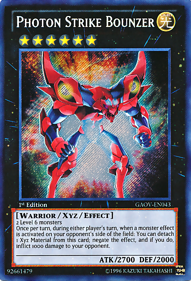 Photon Strike Bounzer [GAOV-EN043] Secret Rare | Devastation Store
