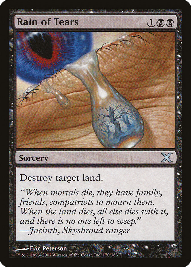 Rain of Tears [Tenth Edition] - Devastation Store | Devastation Store