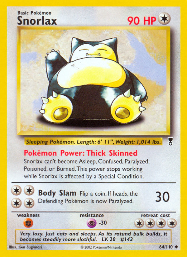 Snorlax (64/110) [Legendary Collection] | Devastation Store