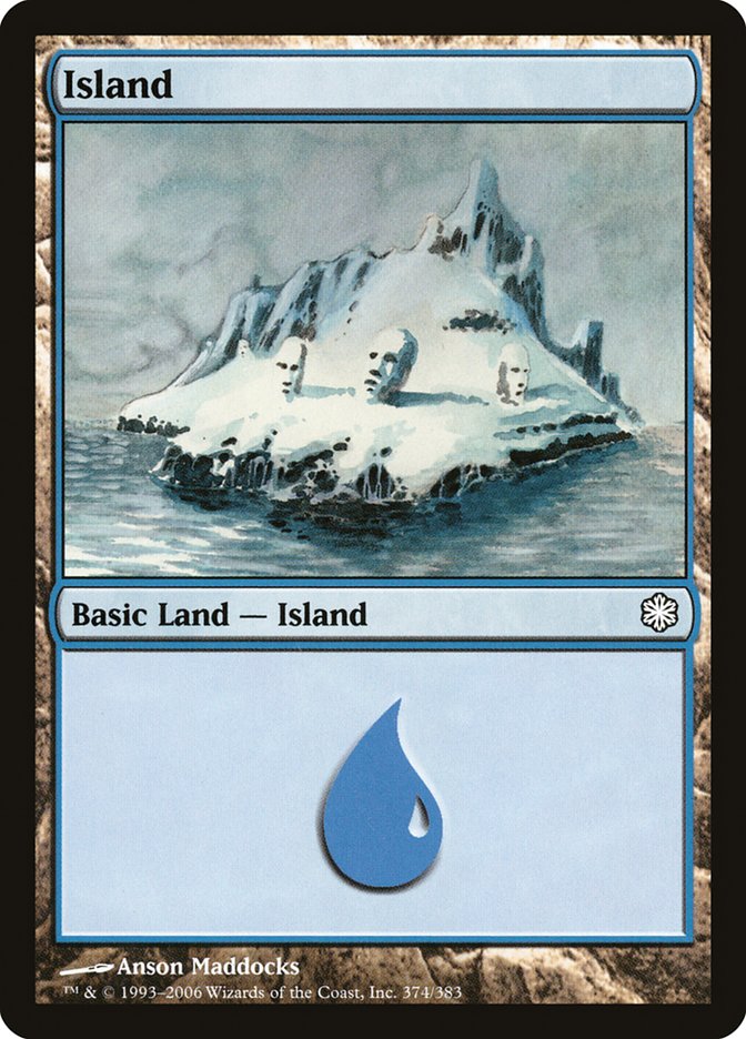 Island (374) [Coldsnap Theme Decks] - Devastation Store | Devastation Store