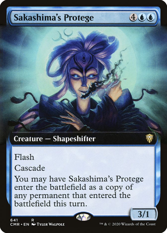 Sakashima's Protege (Extended) [Commander Legends] | Devastation Store