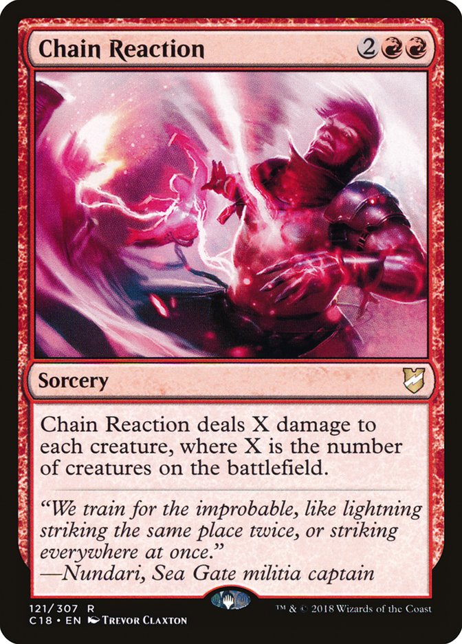 Chain Reaction [Commander 2018] | Devastation Store