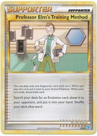 Professor Elm's Training Method (25/30) [HeartGold & SoulSilver: Trainer Kit - Gyarados] | Devastation Store