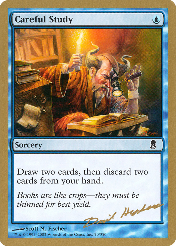 Careful Study (Dave Humpherys) [World Championship Decks 2003] | Devastation Store