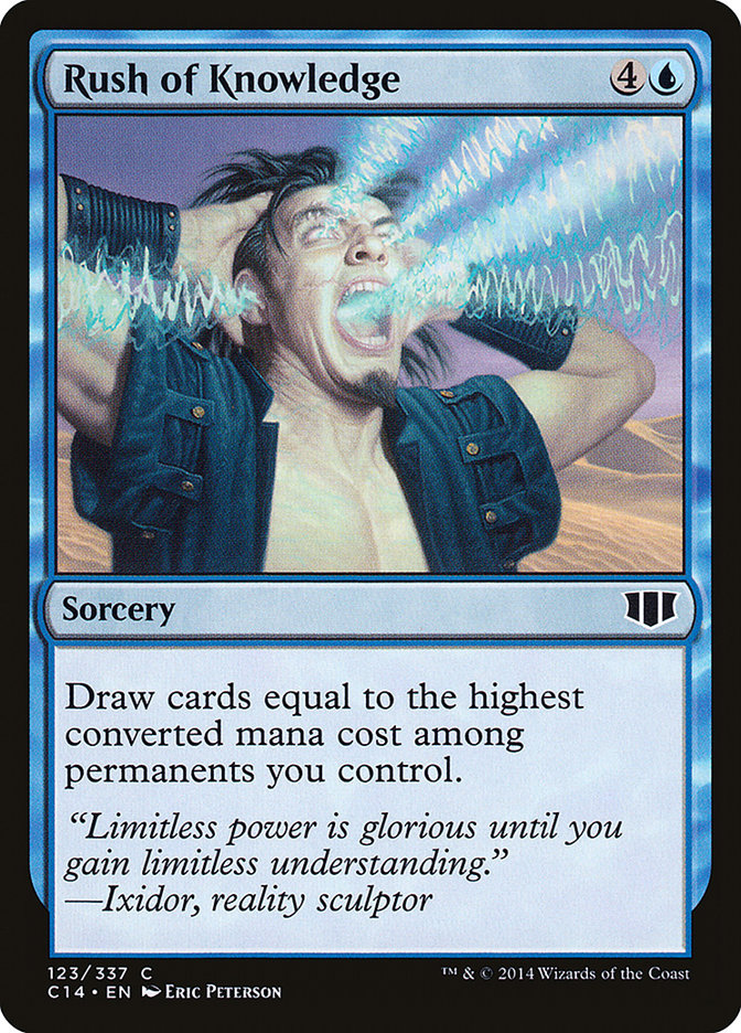 Rush of Knowledge [Commander 2014] | Devastation Store