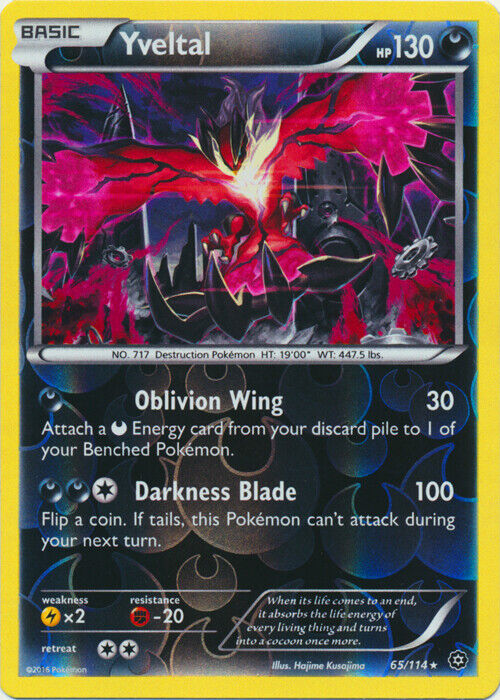 Yveltal (65/114) [XY: Steam Siege] | Devastation Store