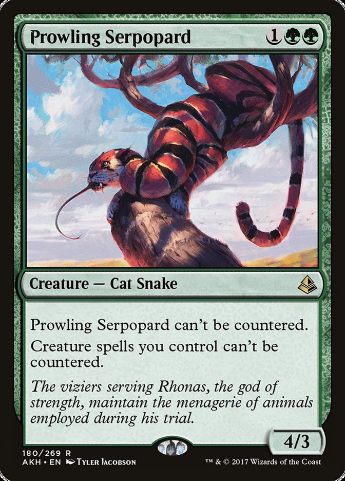 Prowling Serpopard [Amonkhet] | Devastation Store