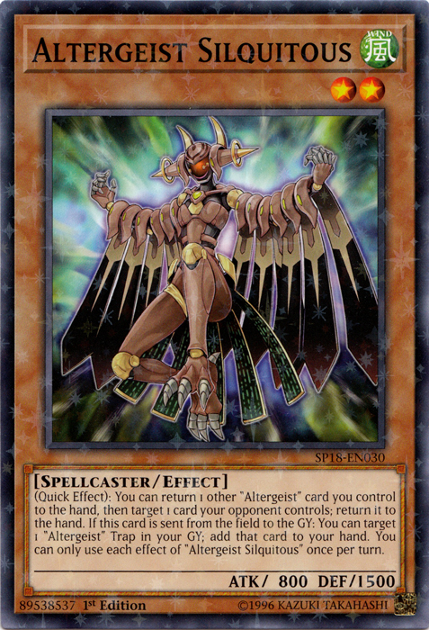 Altergeist Silquitous [SP18-EN030] Starfoil Rare | Devastation Store