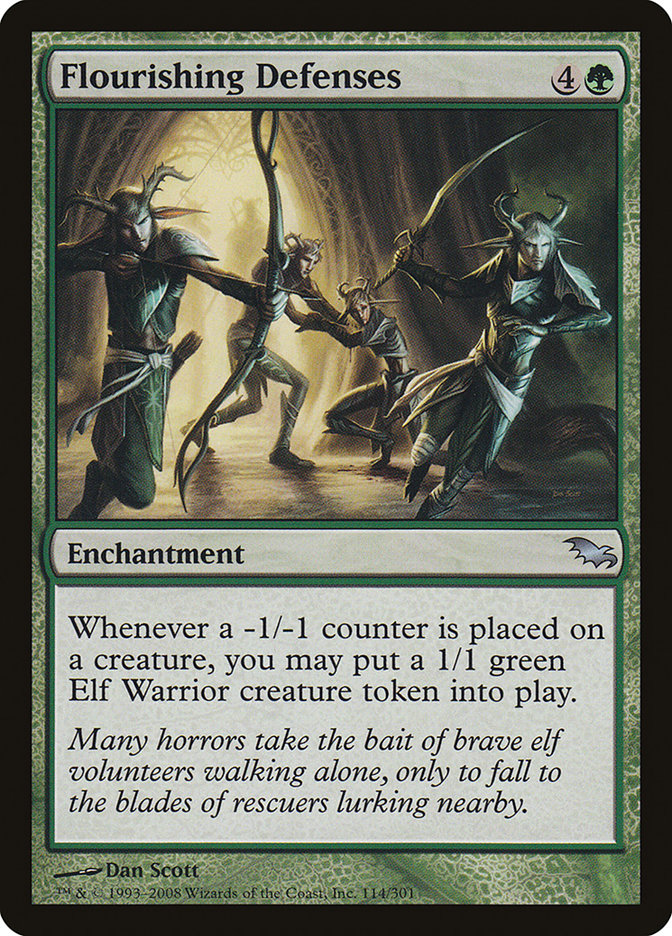 Flourishing Defenses [Shadowmoor] - Devastation Store | Devastation Store