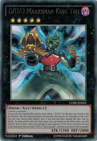 D/D/D Marksman King Tell [CORE-EN052] Rare | Devastation Store